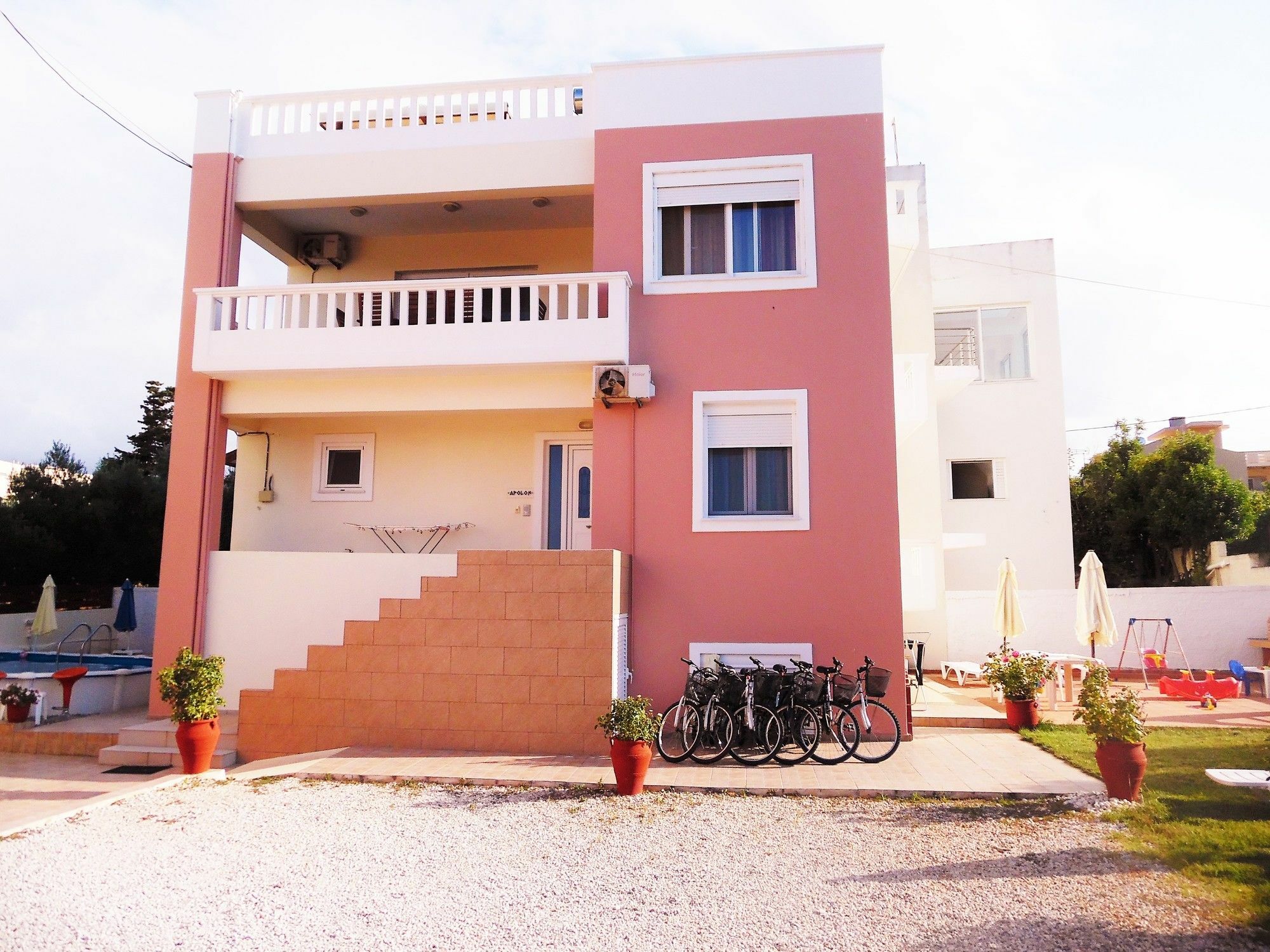 Kouros Chania Villas Малеме Экстерьер фото